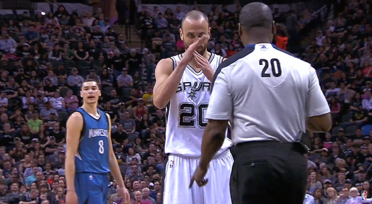 Le bêtisier du weekend: LeBron James, Steph Curry et Manu Ginobili à l&rsquo;honneur