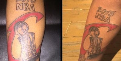 [Insolite] Il se tatoue avant l&rsquo;heure le titre des Cavaliers sur le mollet…