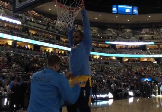Insolite! Jameer Nelson utilisé comme punching ball