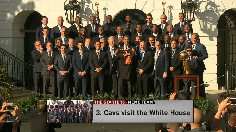 Meme Team des Starters: Brack Obama fait une dernière fois le show; Le Wag de Russell Westbrook