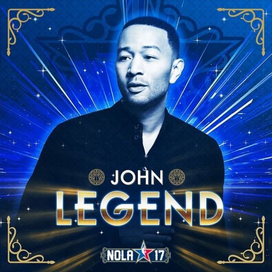 All-Star Game 2017: John Legend pour le show de la mi-temps