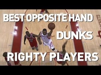 Mix NBA: Les meilleurs dunks « main gauche » des légendes droitières | Basket Infos