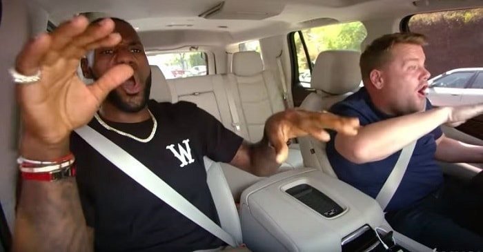 carpool lebron james corden-min | Basket Infos