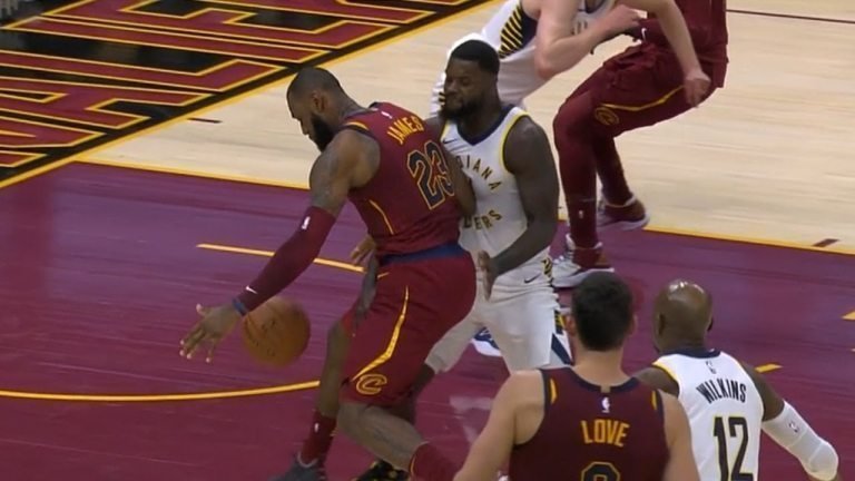 Boxe dans les parties sur LeBron James pour Lance Stephenson; Kick de Kung-Fu pour Dwyane Wade sur Bogdanovic