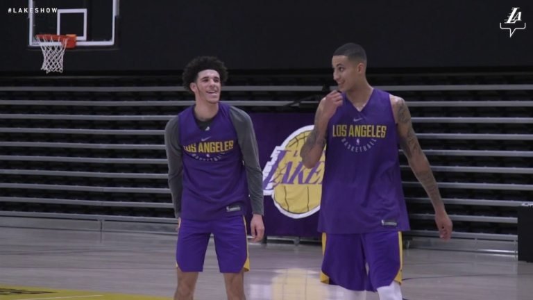 Vidéo : 1 contre 1 Lonzo Ball vs Kyle Kuzma à l’entraînement des Lakers | Basket Infos