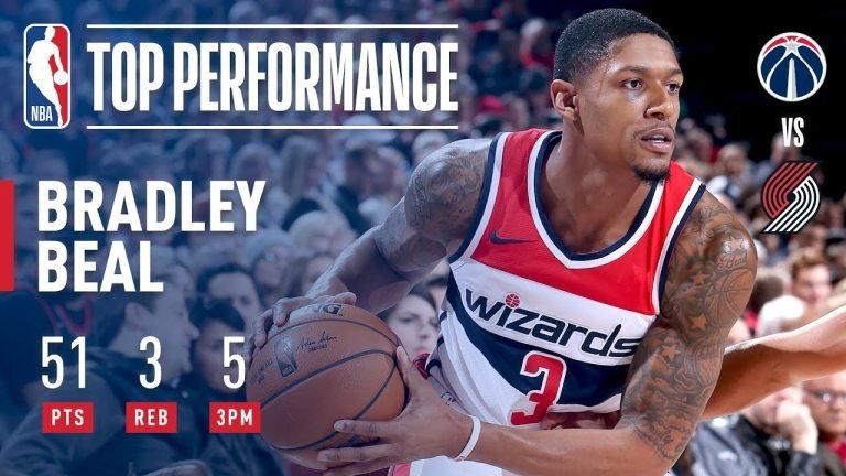 51 points pour Bradley Beal, 3ème plus grosse perf’ de la saison en NBA ! | Basket Infos