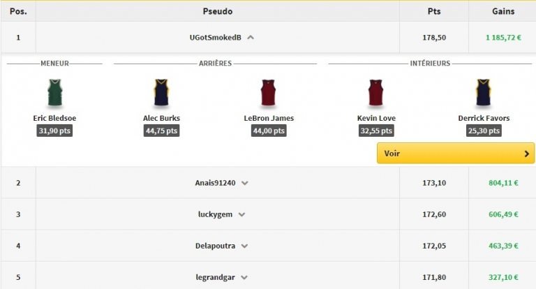 jde01 | Basket Infos