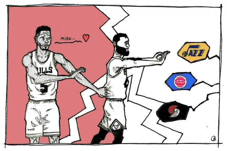 Dessin du jour : Nikola Mirotic sur le départ ?