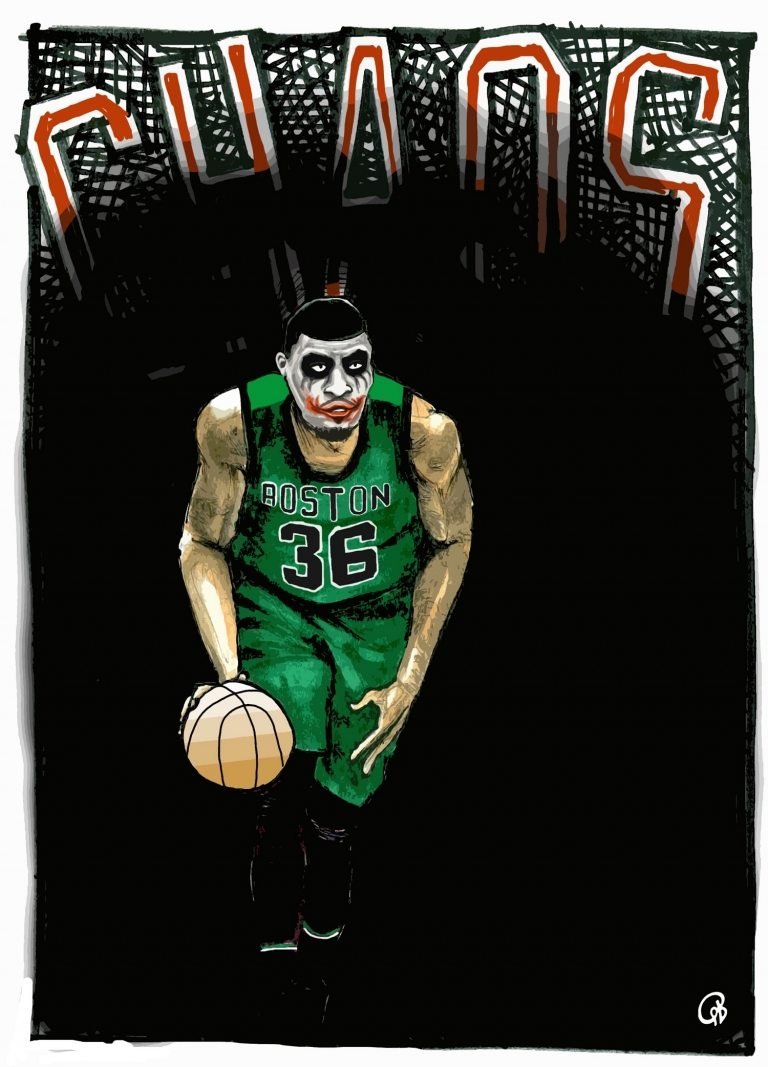Dessin du jour : Marcus Smart sème la terreur