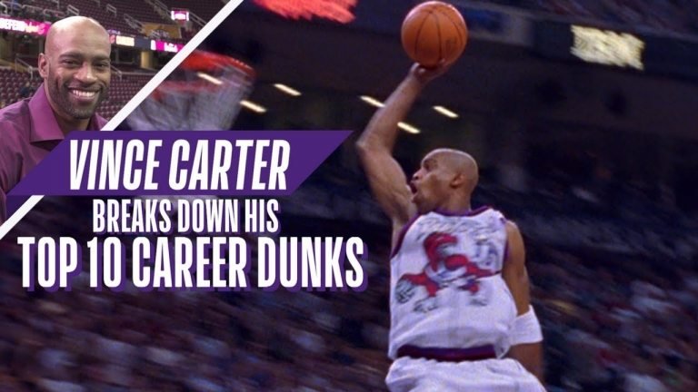 Vince Carter classe ses 10 meilleurs dunks en carrière | Basket Infos
