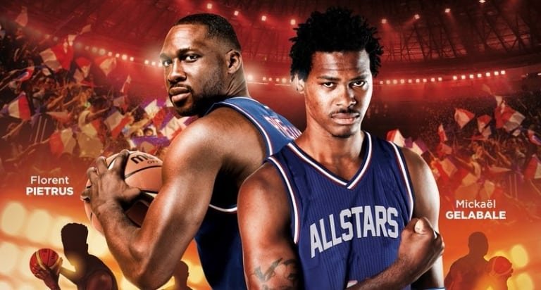 Jubilé : Florent Piétrus et Mickaël Gélabale mis à l&rsquo;honneur lors d&rsquo;un match Team France – Team All-Stars en Guadeloupe