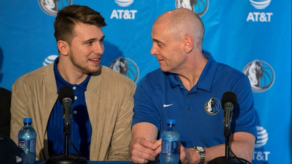Luka Doncic et Rick Carlsile | Basket Infos