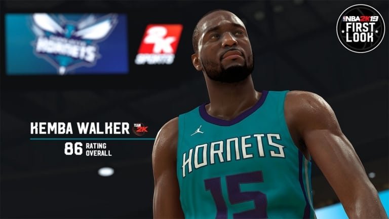 NBA 2K19 : Une 11ème note connue, celle de Kemba Walker