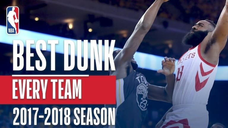 Le meilleur dunk de chaque équipe lors de la saison NBA 2017-18 | Basket Infos
