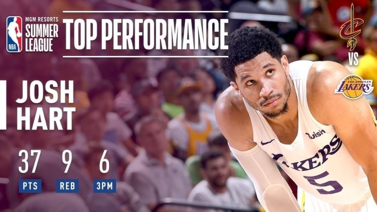 Les highlights de Josh Hart (37 pts), Svi Mykhailiuk (31 pts) et Collin Sexton (27 pts) en demi-finales de Summer League