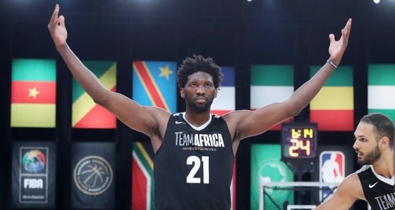 Joel Embiid NBA Africa game | Basket Infos