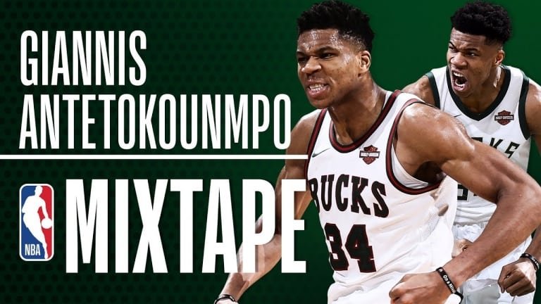 Giannis Antetokounmpo&rsquo;s OFFICIAL 2018 NBA Season Mixtape!