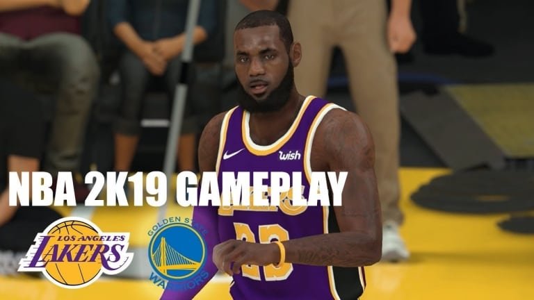 NBA 2K19 : 17 minutes de gameplay avec Warriors – Lakers