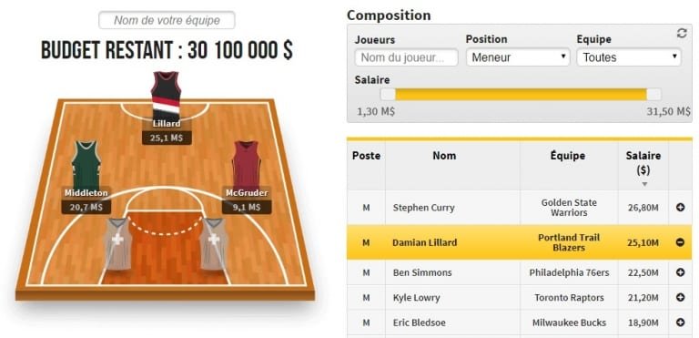 jde 277 | Basket Infos