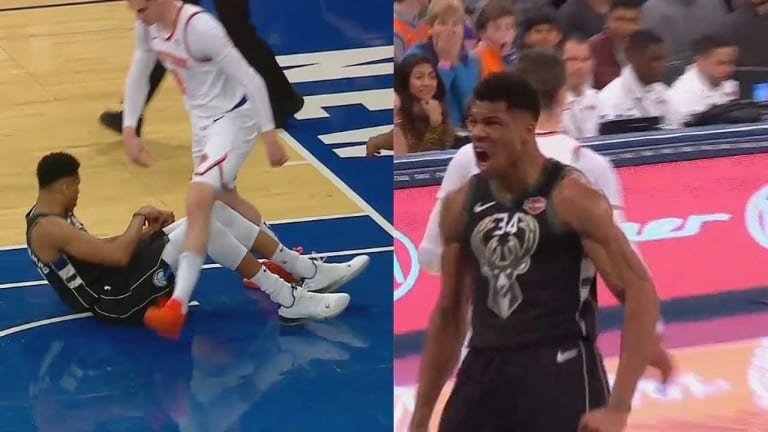 Mario Hezonja dunke, chambre et enjambe Giannis Antetokounmpo à la Allen Iverson ! Le Greek Freak VENER
