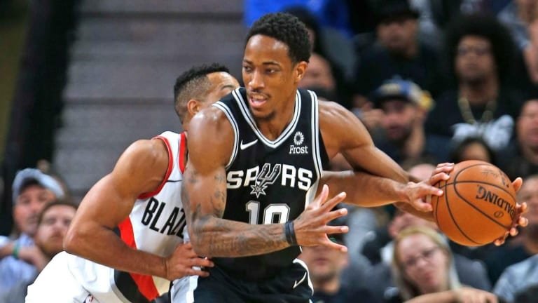 DeMar DeRozan et LaMarcus Aldridge sortent les Spurs du trou malgré un carton de Damian Lillard