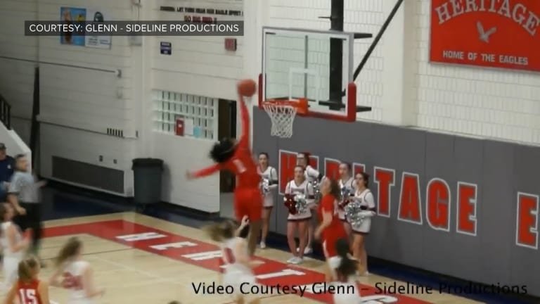 La lycéenne Fran Belibi claque un alley-oop ! | Basket Infos