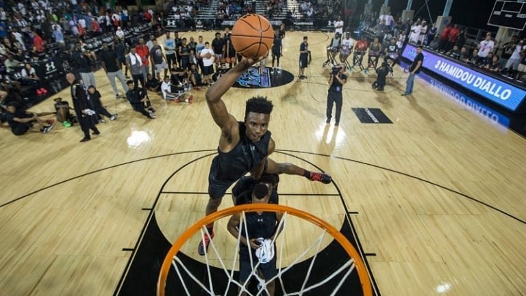 Hamidou Diallo confie avoir longuement réfléchi à ses dunks, mais a ressorti les mêmes que lors d&rsquo;un concours en 2016…