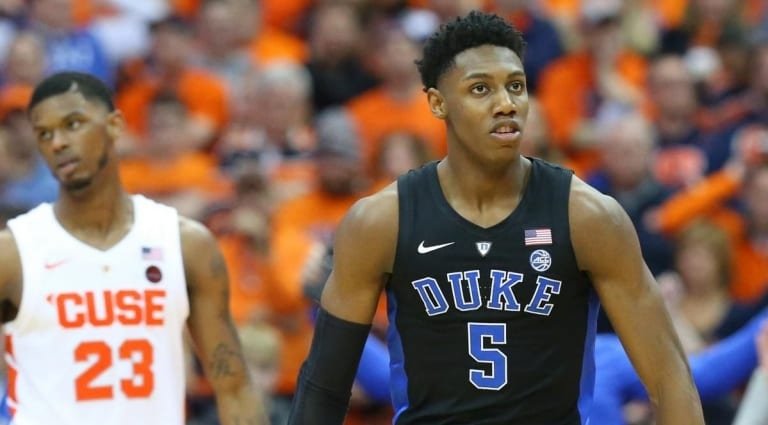 R.J. Barrett bosse avec Drew Hanlen : « L&rsquo;un des joueurs les plus sur-critiqués de l&rsquo;histoire du basket universitaire »