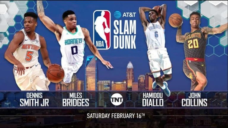 Slam Dunk Contest : les meilleurs dunks de la saison des 4 participants