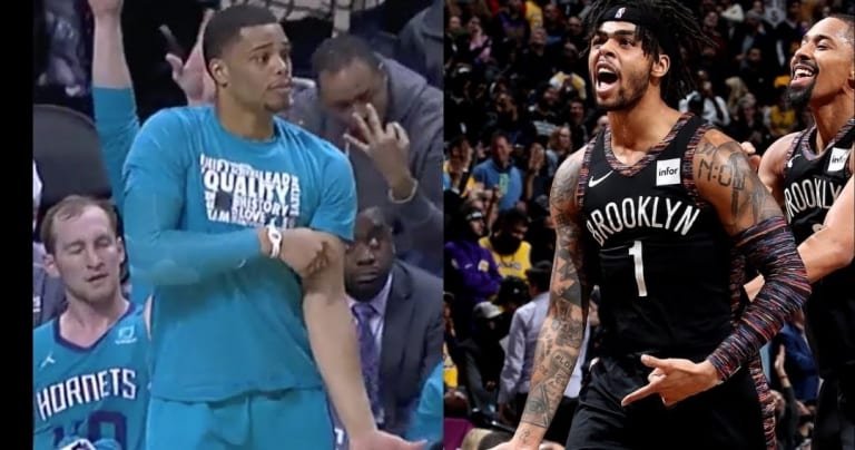 Sa célébration « ice in my veins » moquée 2 fois, D&rsquo;Angelo Russel a cloué le bec de ses adversaires