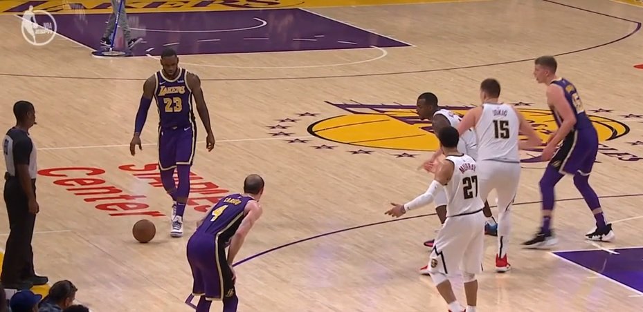 lebron james remise jeu | Basket Infos