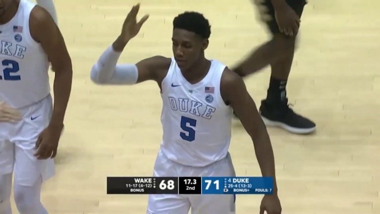 RJ Barrett marque l’histoire de Duke | Basket Infos