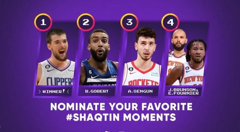 Shaqtin&rsquo;A Fool : Rudy Gobert à l&rsquo;honneur; Moment de solitude pour Ivica Zubac