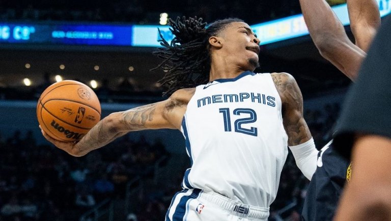 Ja Morant : « Le meilleur dunk de ma carrière, easy […] Je l&rsquo;ai enfin mis »