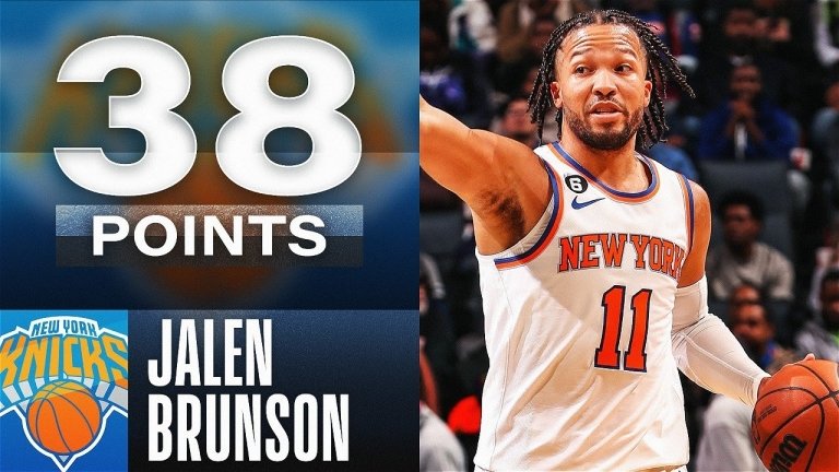 Record en carrière dans la victoire pour Jalen Brunson !