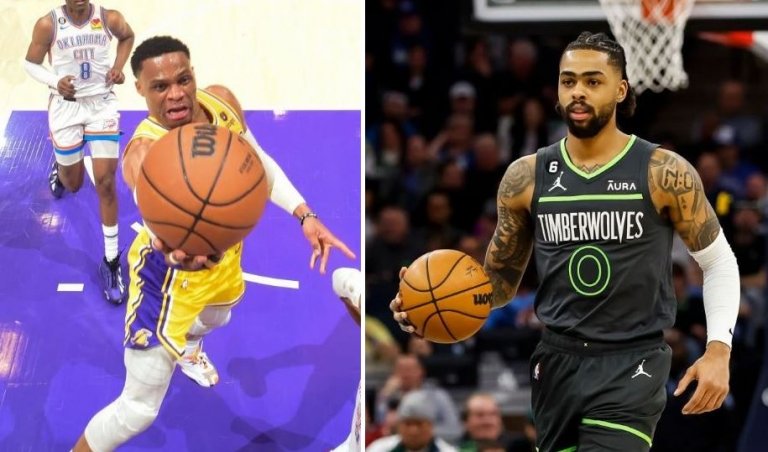 Officiel : D&rsquo;Angelo Russell aux Lakers et Russell Westbrook au Jazz dans un deal à 3 équipes