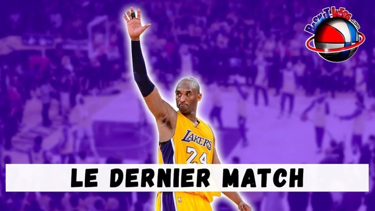 Il y a 7 ans : le dernier match légendaire de Kobe Bryant