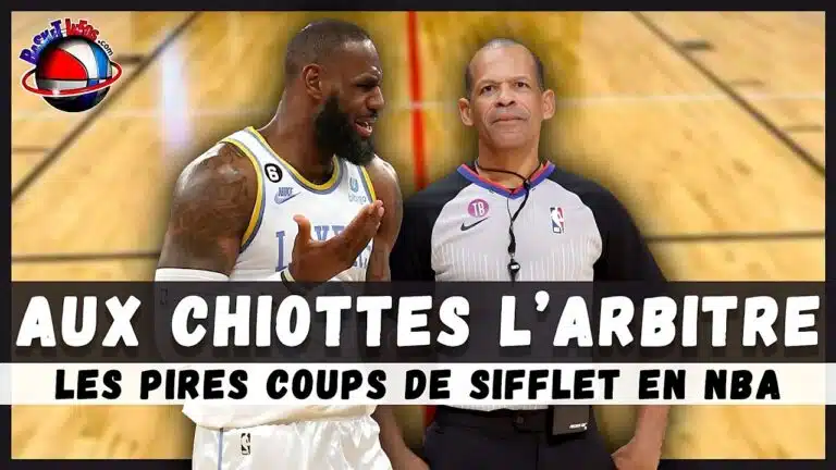 Les plus grosses erreurs d’arbitrage de l&rsquo;histoire NBA