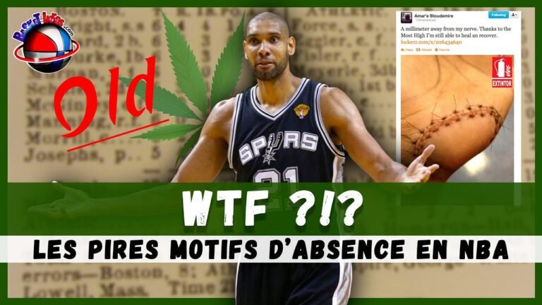Les blessures et absences les plus WTF de l’histoire NBA