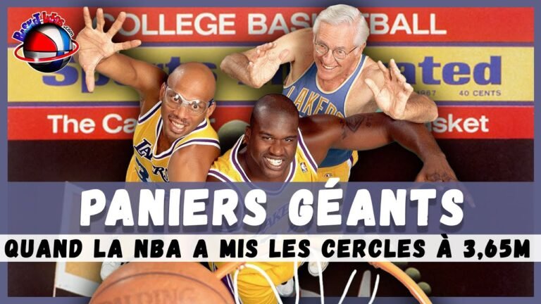Paniers géants : Quand la NBA a changé la hauteur des paniers