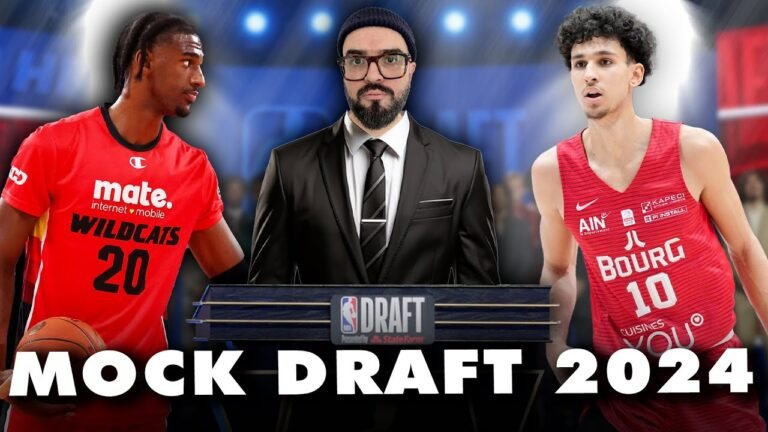 Mock Draft : Mes prévisions pour la draft NBA 2024