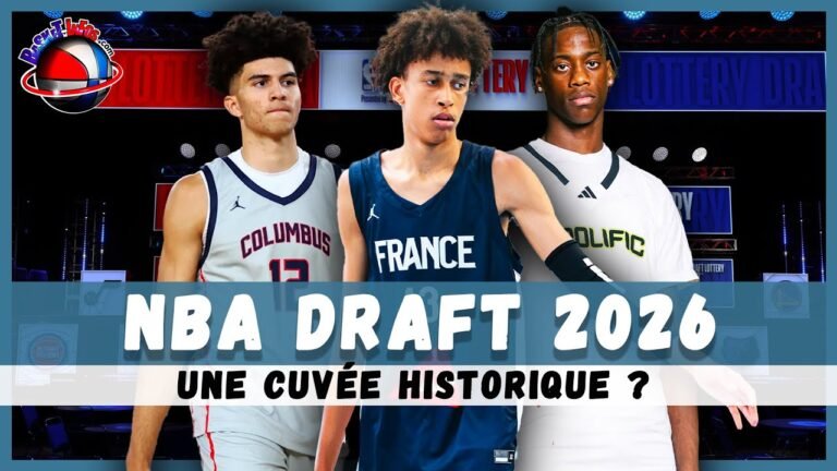 Draft NBA 2026 : qui sera le premier choix ?