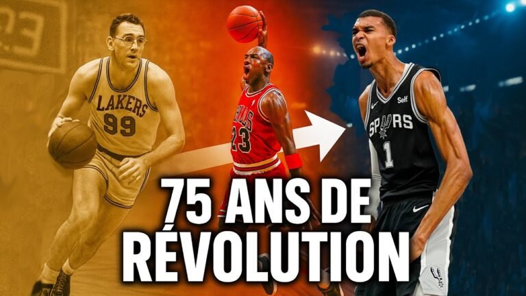 La NBA a-t-elle tué son propre jeu ? Retour sur 75 ans d&rsquo;évolution 🏀