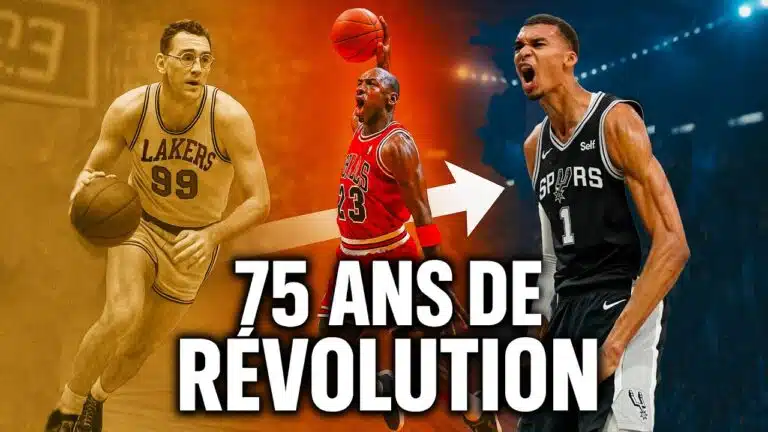 La NBA a-t-elle tué son propre jeu ? Retour sur 75 ans d&rsquo;évolution 🏀