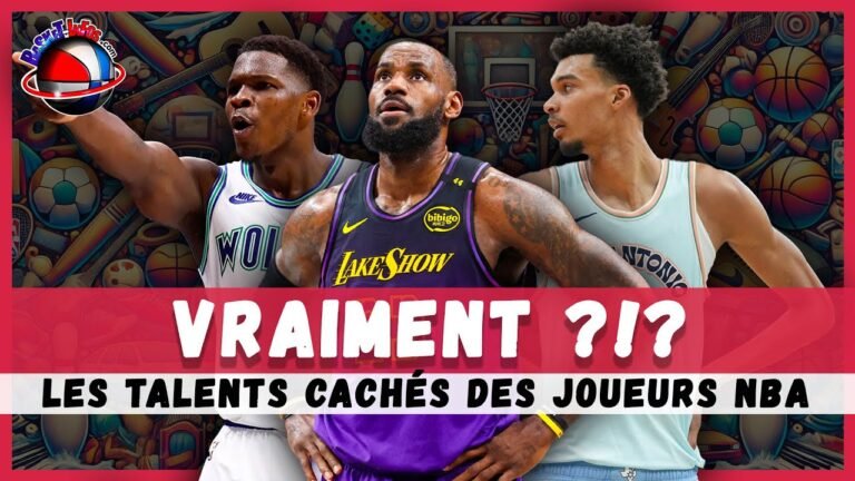 Les talents cachés des joueurs NBA