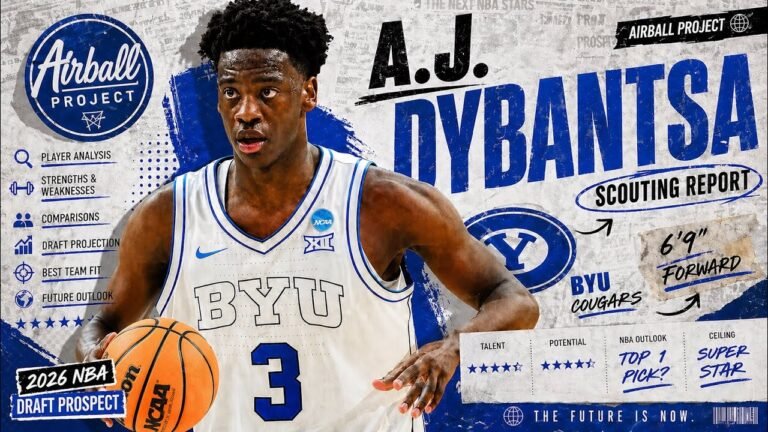 AJ Dybantsa : future superstar NBA ? (il a tout pour…)