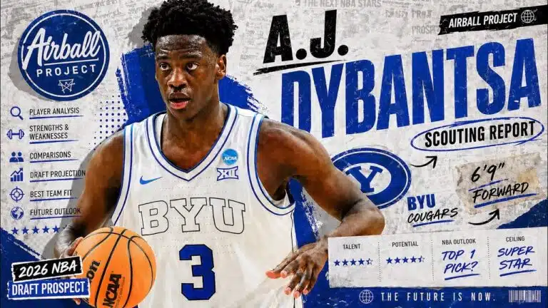 AJ Dybantsa : future superstar NBA ? (il a tout pour…)