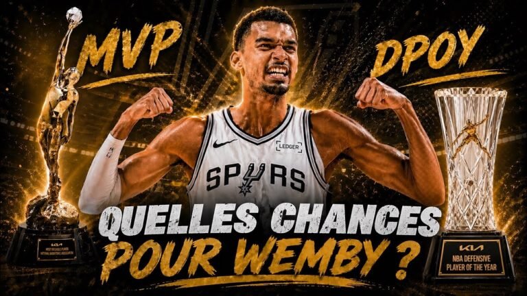 Wemby peut-il gagner le MVP ET le DPOY cette saison ? (ce serait HISTORIQUE…)